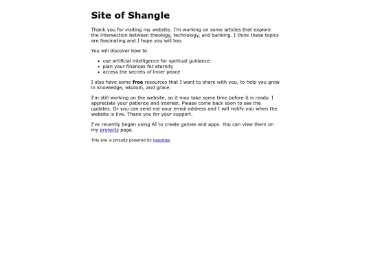 index screenshot