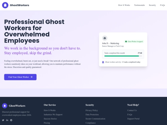 projects/GhostWorkers screenshot
