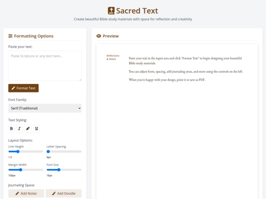 projects/PrintBible screenshot