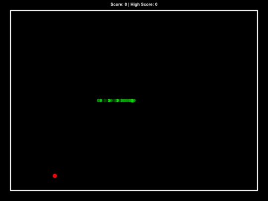 projects/Snake screenshot