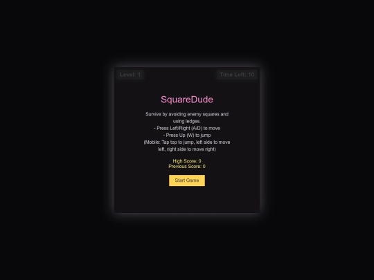 projects/SquareDude screenshot