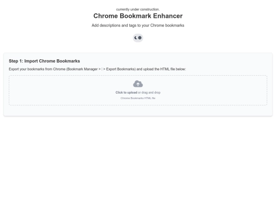 projects/bookmarks screenshot