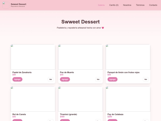 swweet-dessert screenshot