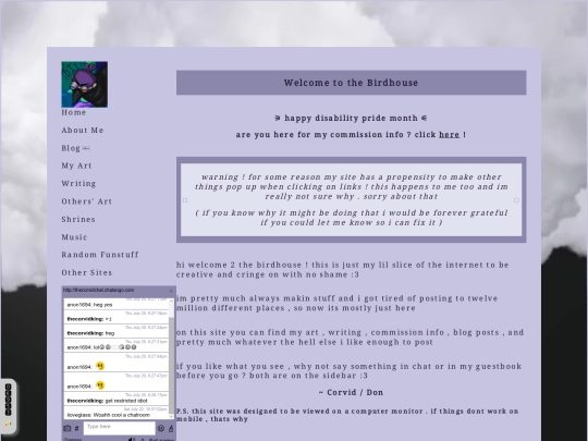 home screenshot
