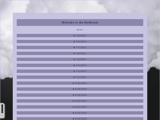 site-updates-archive screenshot