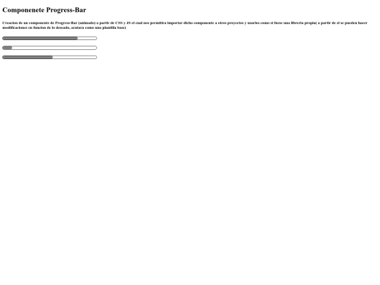 ComponenteProgressBar screenshot