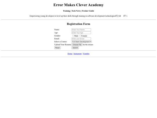 Multi site/register screenshot