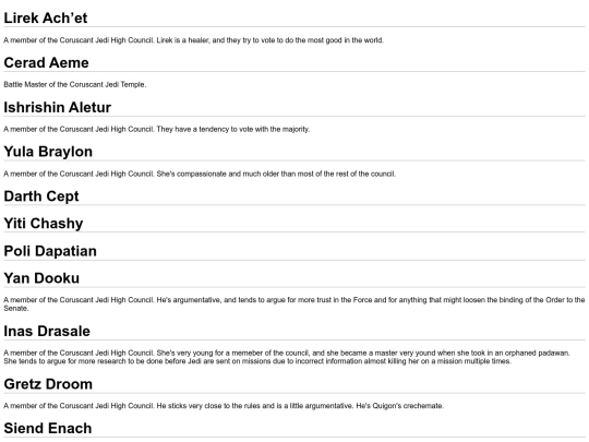 StarWars/Characters/Minor screenshot