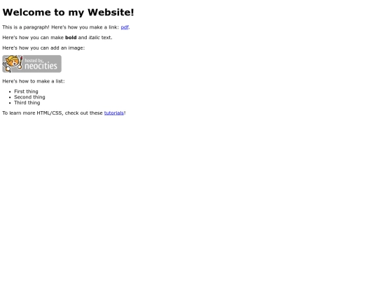 index screenshot