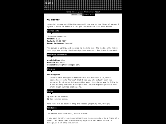 mcserver screenshot