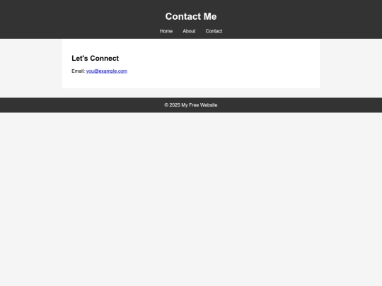 contact screenshot