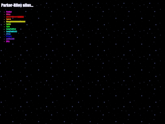 alias screenshot