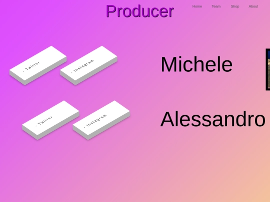 Producer screenshot