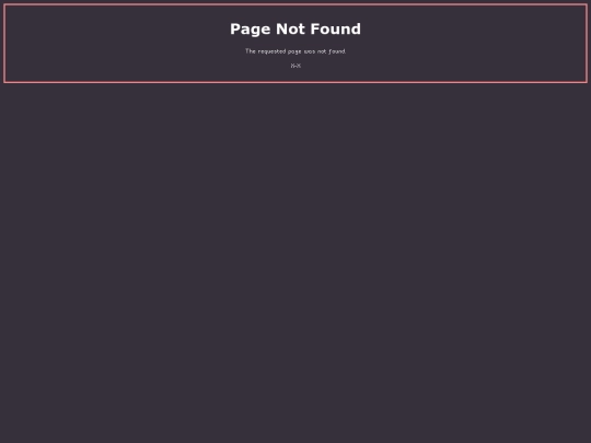 not_found screenshot