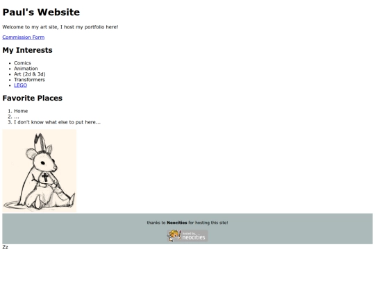 index screenshot