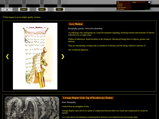 Printmaking screenshot