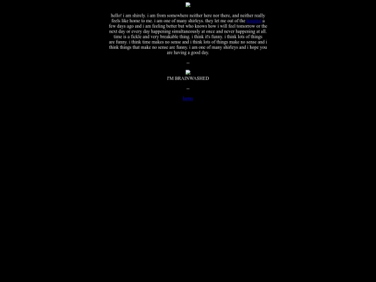 aboutme screenshot