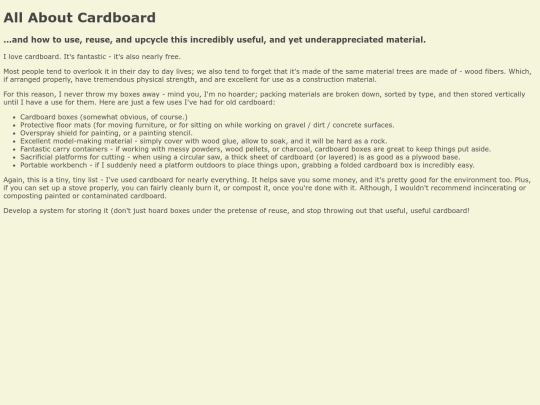 cardboard screenshot