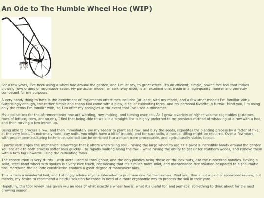 wheelhoe screenshot
