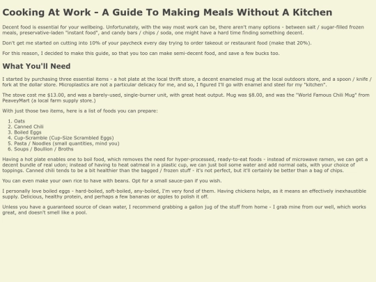 workfood screenshot