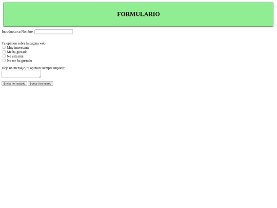 Formulario screenshot