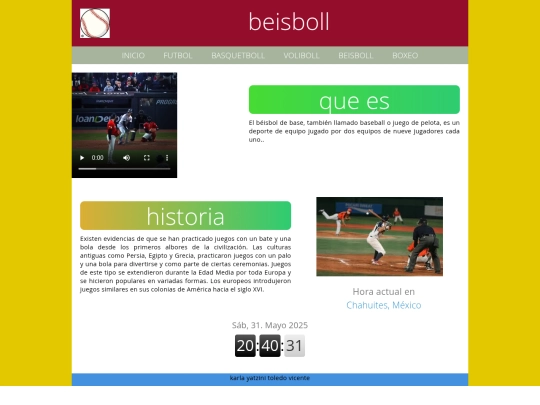 beisboll screenshot