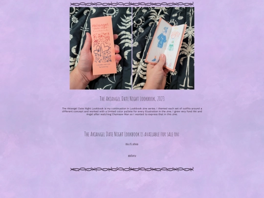 art/zine-akiangellookbook screenshot