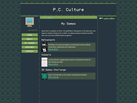 games screenshot