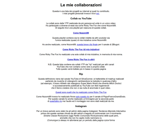 collaborazioni screenshot