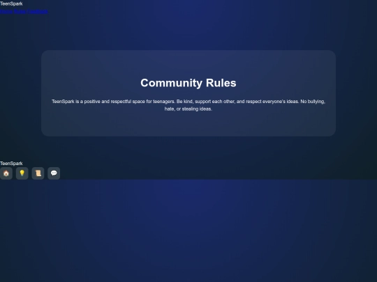 rules screenshot