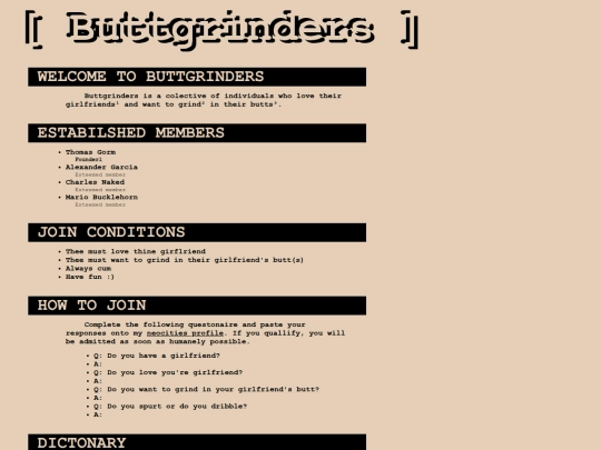 buttgrinders/buttgrinders screenshot