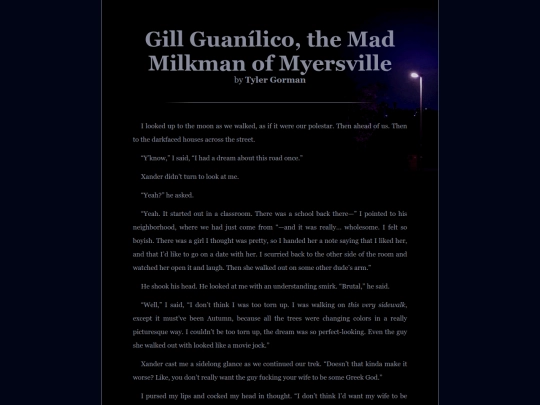 tg/storytime/guanilico screenshot