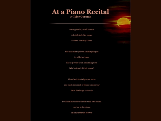tg/storytime/pianorecital screenshot