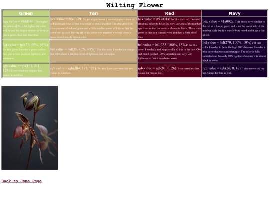 colors screenshot