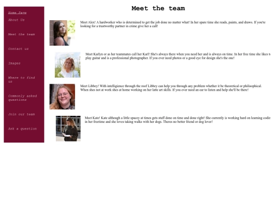 teammembers screenshot