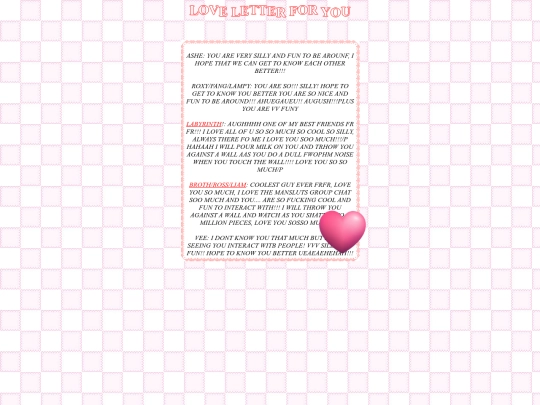 lovemail screenshot