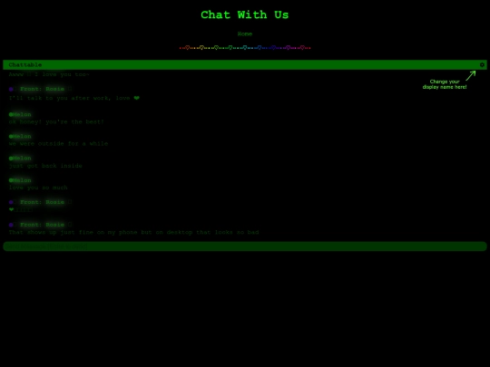 chat screenshot