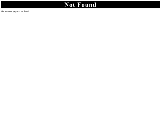 not_found screenshot