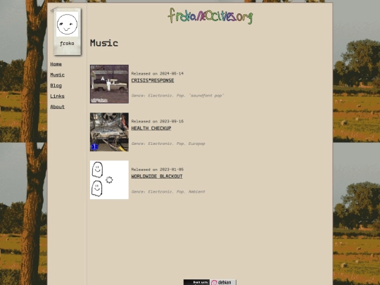 music screenshot
