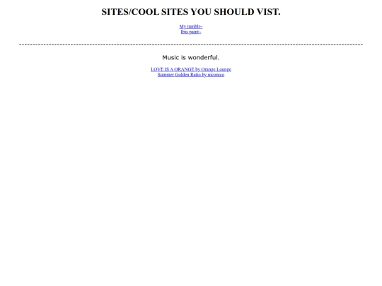 sites screenshot