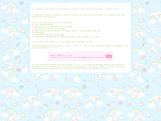 chat-tutorial screenshot