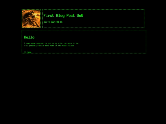 blog/pages/2024/Aug/06/First_Post screenshot