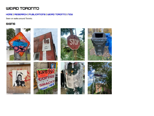 weird-toronto/signs screenshot