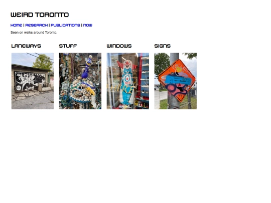 weird-toronto/weird-toronto screenshot