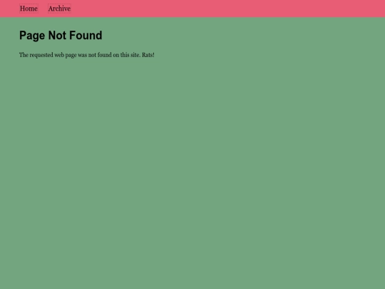 not_found screenshot