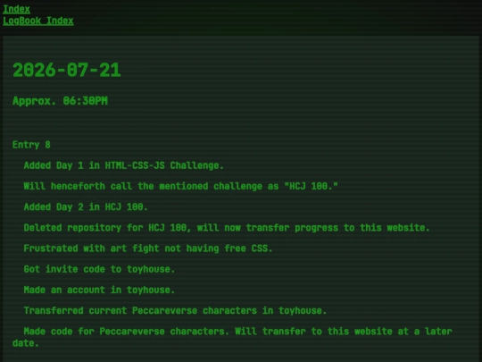 Logs/2026/entry20260721 screenshot