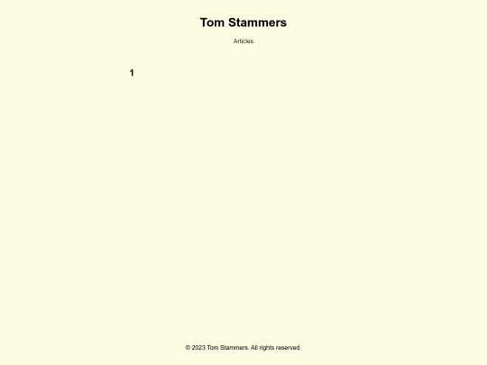 articles screenshot