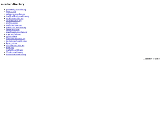 members screenshot