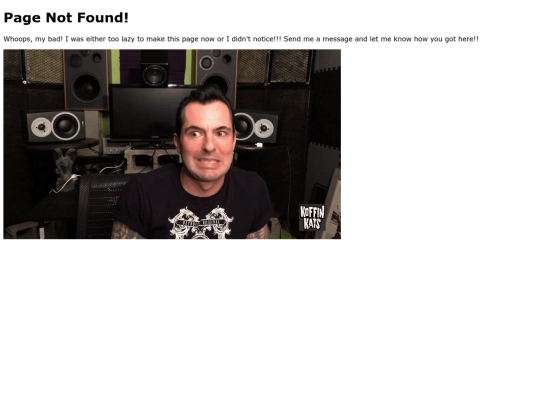 not_found screenshot