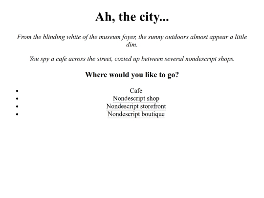 Places/city screenshot